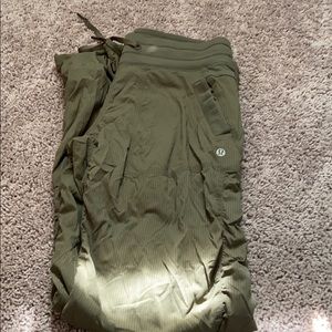 Lululemon Lined Olive Studio Pant